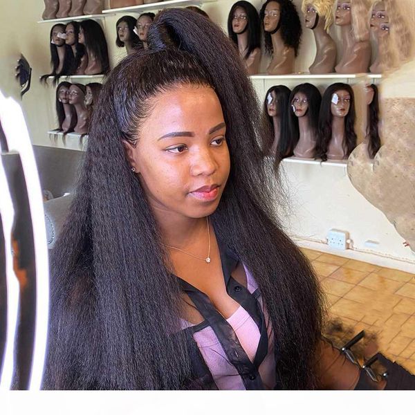150% kinky straight wig remy peruvian 13x4 lace front human hair wigs for women natural black pre plucked lace front wig slove, Black;brown
150% kinky straight wig remy peruvian 13x4 lace front human hair wigs for women natural black pre plucked lace front wig slove, Black;brown