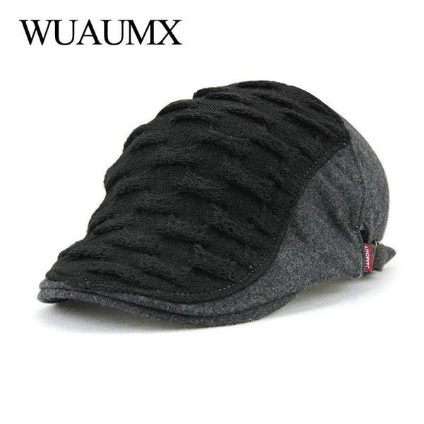 berets wuaumx autumn winter beret hats for men women knitting peaked cap leisure warmer knitted casquette boina masculina, Blue;gray
berets wuaumx autumn winter beret hats for men women knitting peaked cap leisure warmer knitted casquette boina masculina, Blue;gray