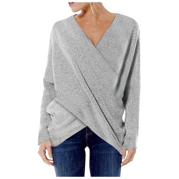women's sweaters #45 winter sweater women oversize warm pullovers oversized 2021 fall white v neck and jumper, White;black
women's sweaters #45 winter sweater women oversize warm pullovers oversized 2021 fall white v neck and jumper, White;black