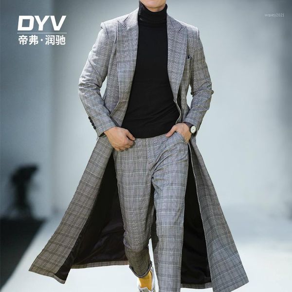 men's trench coats spring autumn men coat plaid long smart casual british style double breasted windbreaker luxury outwear dr11461, Tan;black
men's trench coats spring autumn men coat plaid long smart casual british style double breasted windbreaker luxury outwear dr11461, Tan;black