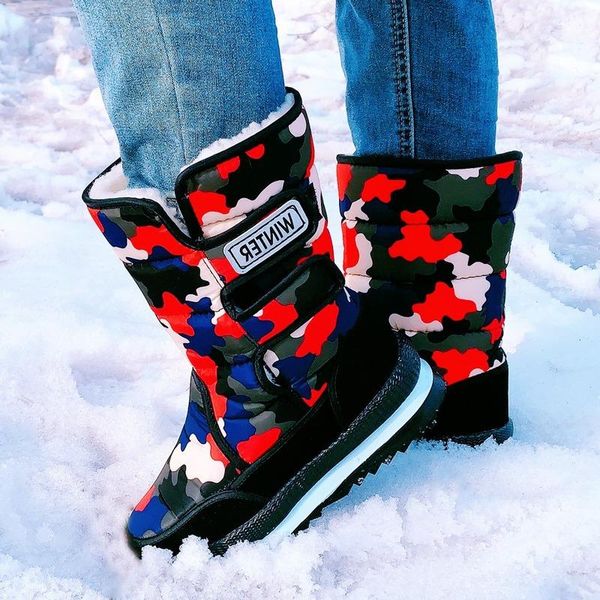 new women snow boots platform winter boots thick plush waterproof non-slip fashion women winter shoes warm fur botas mujer, Black
new women snow boots platform winter boots thick plush waterproof non-slip fashion women winter shoes warm fur botas mujer, Black