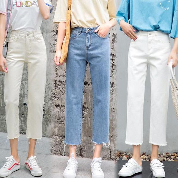 high waist mom jeans trousers for women boyfriend denim pants vintage casual girls jeans trousers blue white milky summer autumn
high waist mom jeans trousers for women boyfriend denim pants vintage casual girls jeans trousers blue white milky summer autumn