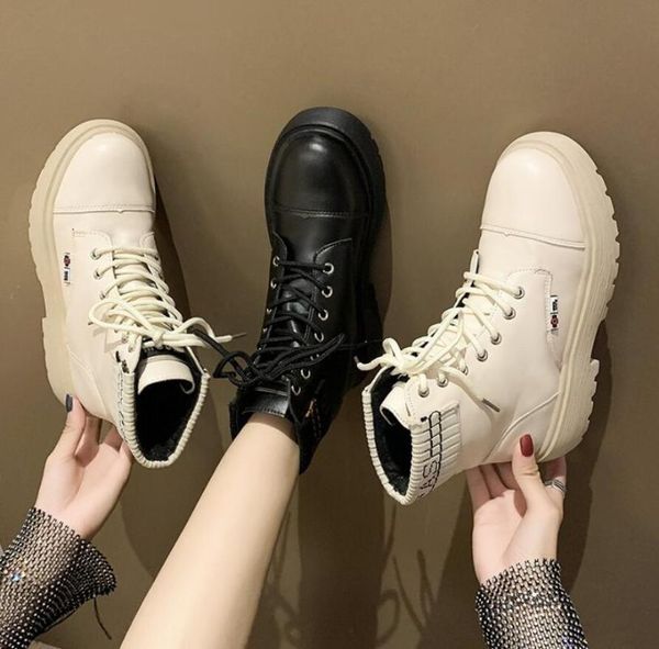 boots women platform female 2021 fashion leather booties lace up autumn winter shoes non-slip girl, Black
boots women platform female 2021 fashion leather booties lace up autumn winter shoes non-slip girl, Black