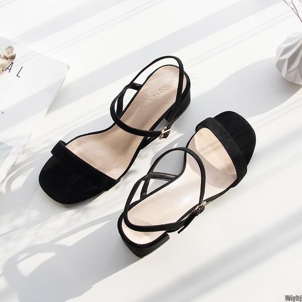 new summer shoes ladies square high heel sandals ladies lace ankle strap casual square high heel office professional1, Black
new summer shoes ladies square high heel sandals ladies lace ankle strap casual square high heel office professional1, Black