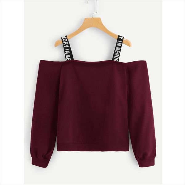 women hoodies sweatshirt off shoulder cropped hoodie long sleeve sweatshirt letter print camis pullover blusas 20, Black
women hoodies sweatshirt off shoulder cropped hoodie long sleeve sweatshirt letter print camis pullover blusas 20, Black
