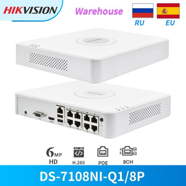 hikvision оригинал 8ch poe nvr ds-7108ni-q1 / 8p 6mp просмотр 4mp запись sata для poe ip-камера network video recorder cctv регистре, Black;white
hikvision оригинал 8ch poe nvr ds-7108ni-q1 / 8p 6mp просмотр 4mp запись sata для poe ip-камера network video recorder cctv регистре, Black;white