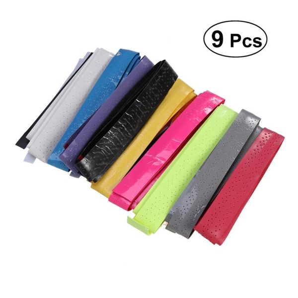 sweatband 9 pcs sticky smooth adhesive sweat absorbing grip tape overgrip for badminton squash racket and fish rubber(mixed colo, Yellow;black
sweatband 9 pcs sticky smooth adhesive sweat absorbing grip tape overgrip for badminton squash racket and fish rubber(mixed colo, Yellow;black