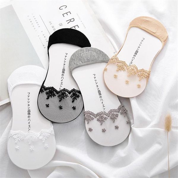 fashion women girls socks style lace flower short sock antiskid invisible ankle sox sock summer slipper socks1, Black;white
fashion women girls socks style lace flower short sock antiskid invisible ankle sox sock summer slipper socks1, Black;white