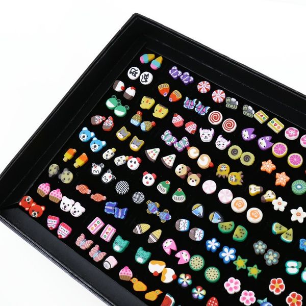 100 пар / set cute растений плодовые животных серьги стержня для женщин девушки дети jewelry медведь полимерная глина серьги комплект aretes, Silver
100 пар / set cute растений плодовые животных серьги стержня для женщин девушки дети jewelry медведь полимерная глина серьги комплект aretes, Silver