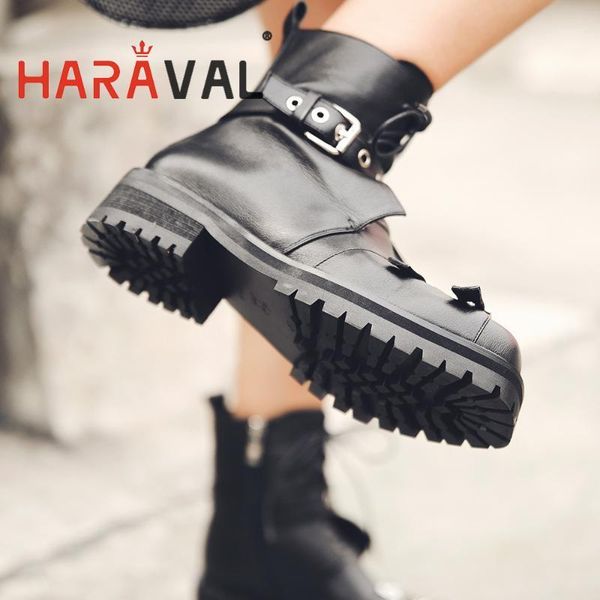 haraval 2021 women punk boots platform slip zipper shoes solid thick bottom autumn winter biker motorcycle boots cool girl e211l1, Black
haraval 2021 women punk boots platform slip zipper shoes solid thick bottom autumn winter biker motorcycle boots cool girl e211l1, Black