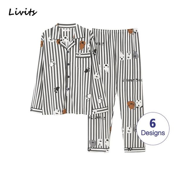 men pajamas sets cotton pyjamas sleepwear nightwear long sleeve printed striped casual sa0992, Black;brown 
men pajamas sets cotton pyjamas sleepwear nightwear long sleeve printed striped casual sa0992, Black;brown