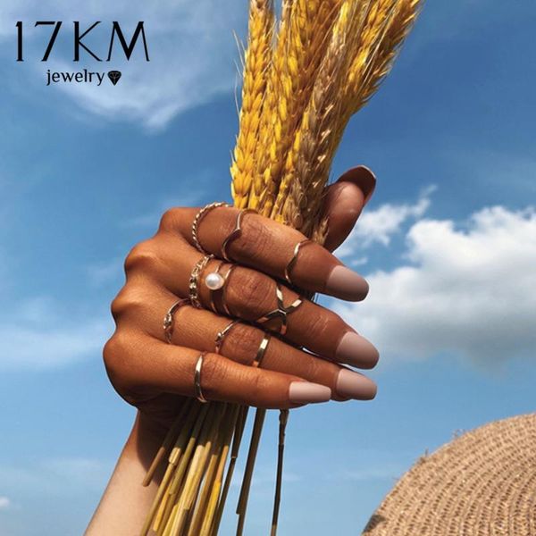 cluster rings 17km 10pcs/set vintage pearl gold color set for women bohemian geometric cross ring fashion jewelry party gifts, Golden;silver
cluster rings 17km 10pcs/set vintage pearl gold color set for women bohemian geometric cross ring fashion jewelry party gifts, Golden;silver