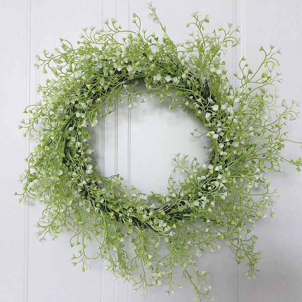 decorative flowers & wreaths 2021 grass wreath farmhouse round artificial summer hanging pendants for front door window room decoration
decorative flowers & wreaths 2021 grass wreath farmhouse round artificial summer hanging pendants for front door window room decoration