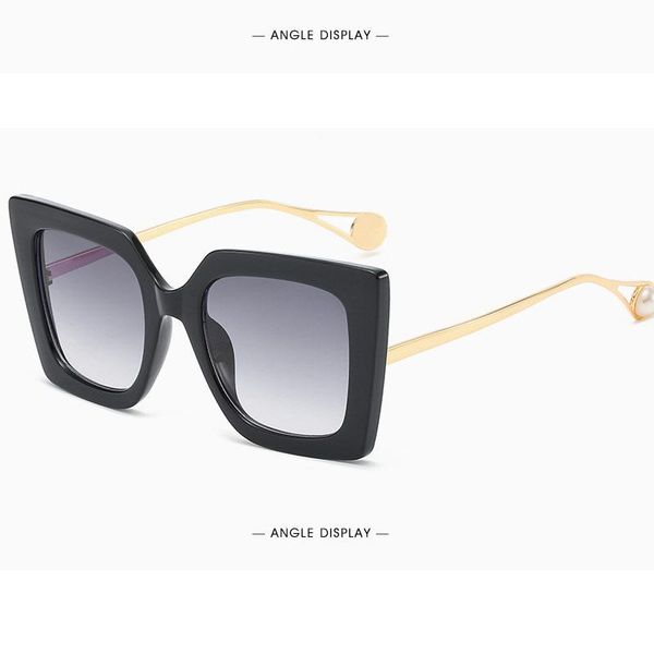 ladies big frame blue cat eye glasses gradient classic leopard print sunglasses men uv400 luxury sunglasses, White;black
ladies big frame blue cat eye glasses gradient classic leopard print sunglasses men uv400 luxury sunglasses, White;black