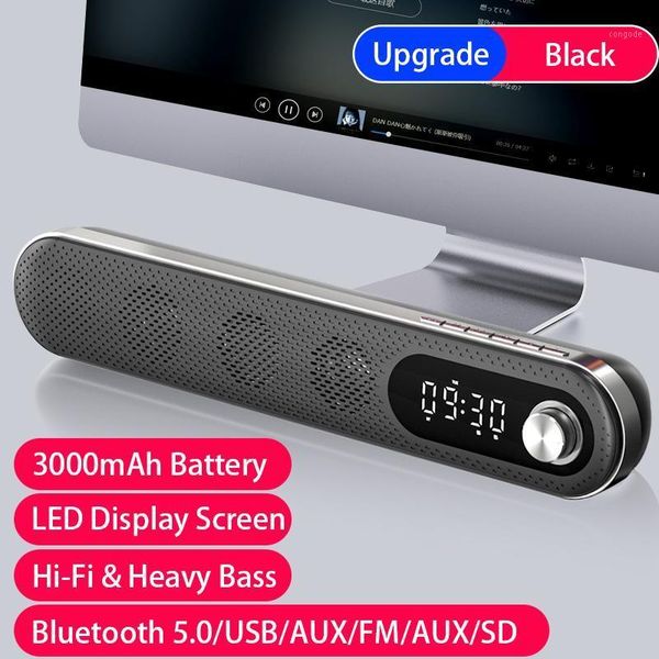 combination speakers led tv sound bar alarm clock aux usb wired wireless bluetooth speaker home theater surround soundbar for pc computer sp
combination speakers led tv sound bar alarm clock aux usb wired wireless bluetooth speaker home theater surround soundbar for pc computer sp