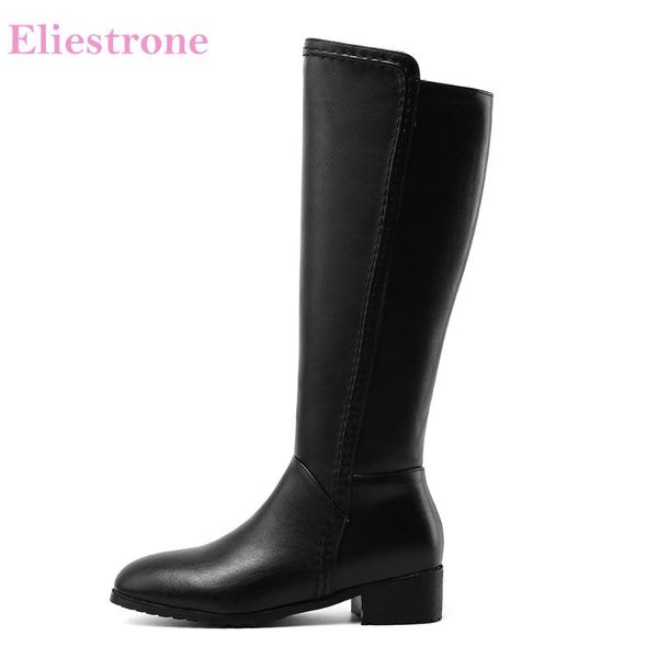 winter new black white women knee high dress boots vogue chunky heels lady shoes ls921 plus big small size 10 32 43
winter new black white women knee high dress boots vogue chunky heels lady shoes ls921 plus big small size 10 32 43