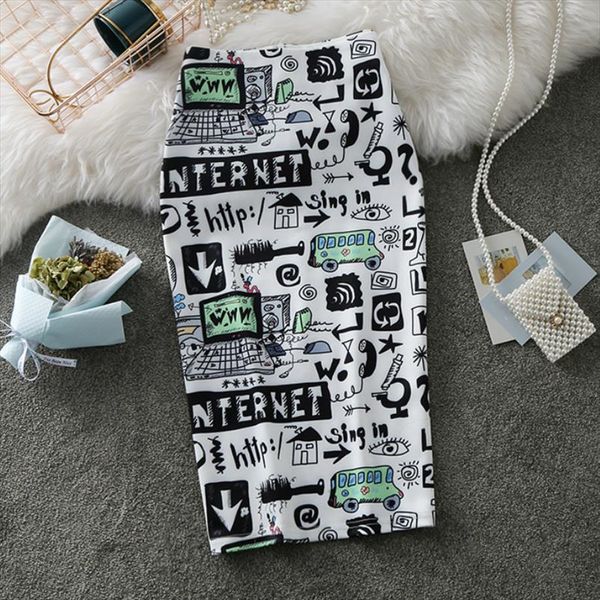 womens pencil skirt summer graffiti 2020 abstract symbol print high waist slim skirts step slip plus size female skirt falda, Black
womens pencil skirt summer graffiti 2020 abstract symbol print high waist slim skirts step slip plus size female skirt falda, Black