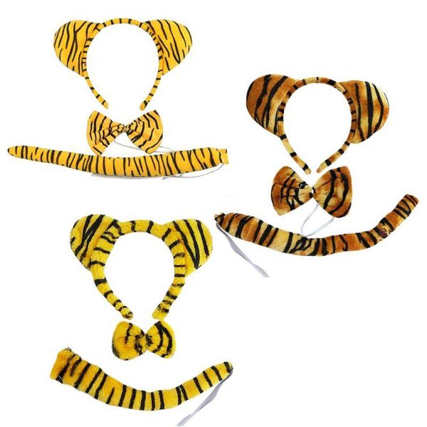 3 шт / комплект милый тигр уха pattern оголовье bow tie set halloween головной убор для взрослых маскарад партии реквизит дети мальчики дево
3 шт / комплект милый тигр уха pattern оголовье bow tie set halloween головной убор для взрослых маскарад партии реквизит дети мальчики дево