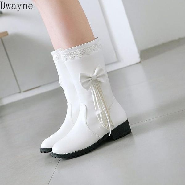 2020 autumn and winter new female mid-tube wedge with increased tassel martin boots, Black
2020 autumn and winter new female mid-tube wedge with increased tassel martin boots, Black