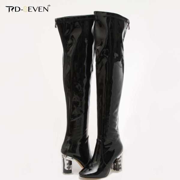 women leather thigh high boots 2021 autumn winter ladies fashion high heel boots snow shoes woman women party shoes, Black
women leather thigh high boots 2021 autumn winter ladies fashion high heel boots snow shoes woman women party shoes, Black