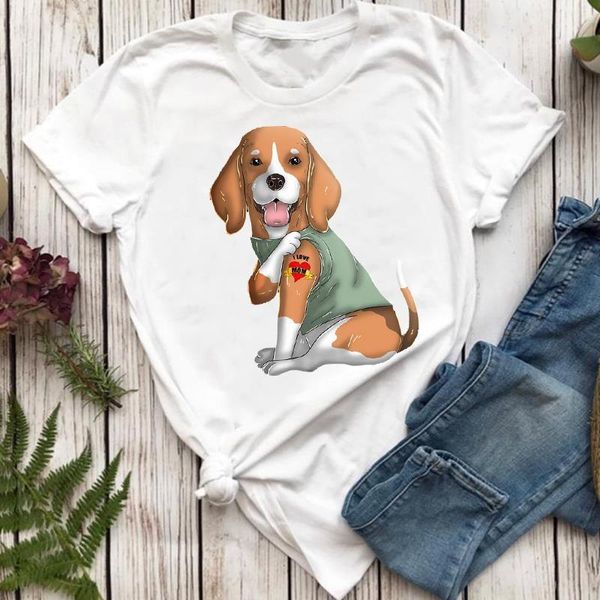 women t-shirts kawaii friends cute animal dog pet mom funny cartoon lady tshirt female ladies print graphic tee t-shirt, White
women t-shirts kawaii friends cute animal dog pet mom funny cartoon lady tshirt female ladies print graphic tee t-shirt, White