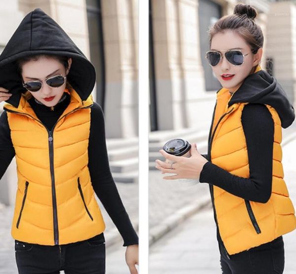 women's waistcoat 2020 autumn winter new korean version slim-fit and plus-size cotton-down vest cotton-padded jacket1, Black;white
women's waistcoat 2020 autumn winter new korean version slim-fit and plus-size cotton-down vest cotton-padded jacket1, Black;white