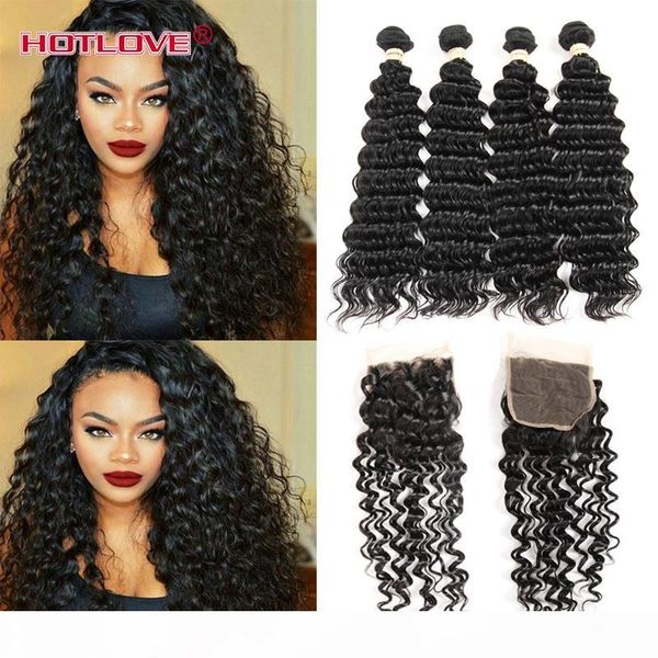 ove 8a brazilian virgin hair deep wave 4 bundles with lace closure part middle part three part 5pcs lot deep curly wave, Black;brown
ove 8a brazilian virgin hair deep wave 4 bundles with lace closure part middle part three part 5pcs lot deep curly wave, Black;brown