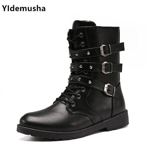 boots 2021 style motocycle men winter high upper combat pu leather for casual luxury arena boot, Black
boots 2021 style motocycle men winter high upper combat pu leather for casual luxury arena boot, Black