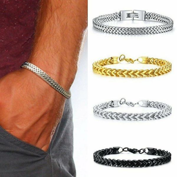 designer titanium steel men's gold chain bracelet luxury jewelry women sterling silver bracelets fashion high quatity classic stainless, Black
designer titanium steel men's gold chain bracelet luxury jewelry women sterling silver bracelets fashion high quatity classic stainless, Black