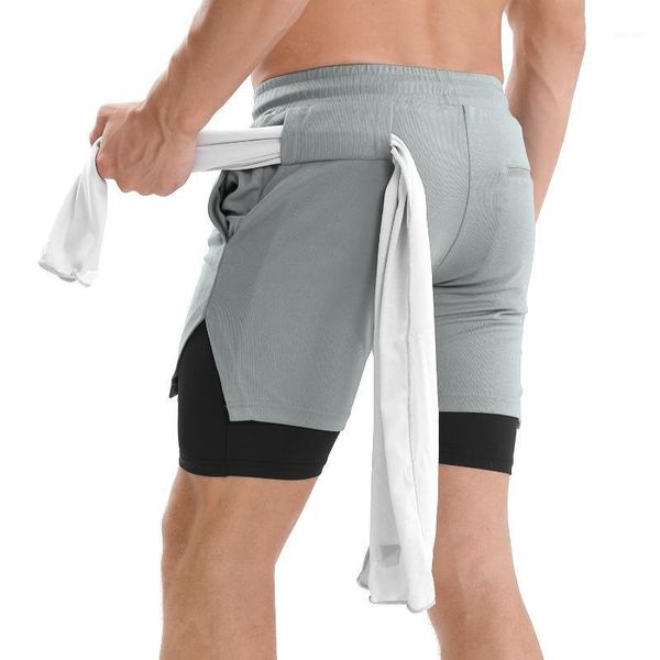running shorts lixada 2-in-1 men's with towel loop quick dry exercise pockets for fitness training gym workout1, Black;blue 
running shorts lixada 2-in-1 men's with towel loop quick dry exercise pockets for fitness training gym workout1, Black;blue