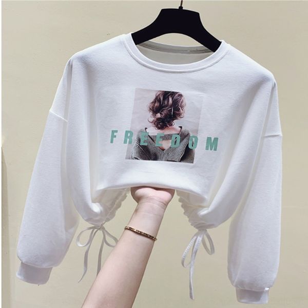jfbju 2020 hat-autumn thin sweater women's round hem korean a1hmd loose new neck drawstring sweatersweater sweater style, Black
jfbju 2020 hat-autumn thin sweater women's round hem korean a1hmd loose new neck drawstring sweatersweater sweater style, Black
