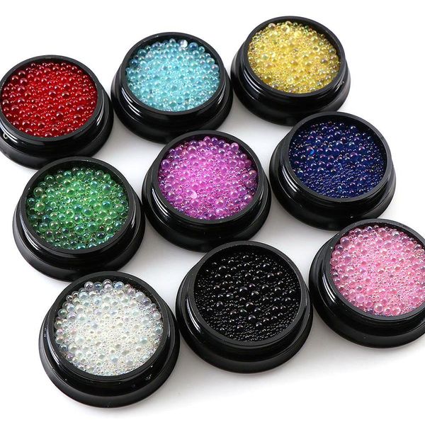 1 box 0.6 m mini bubble ball beads bottom colorful pink crystal glass beads for diy uv resin filling 3d nail art decorations wmtjcl, Black
1 box 0.6 m mini bubble ball beads bottom colorful pink crystal glass beads for diy uv resin filling 3d nail art decorations wmtjcl, Black