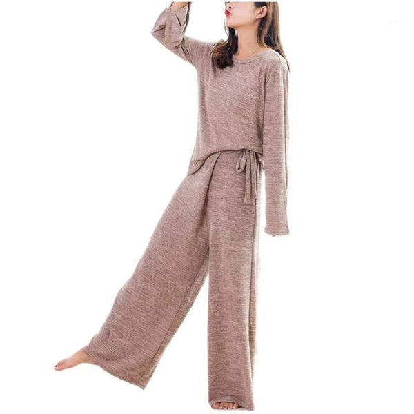 women flare long sleeve solid color long pants set outfit female autumn winter soft comfortable warm clothes #t2g1, Gray
women flare long sleeve solid color long pants set outfit female autumn winter soft comfortable warm clothes #t2g1, Gray