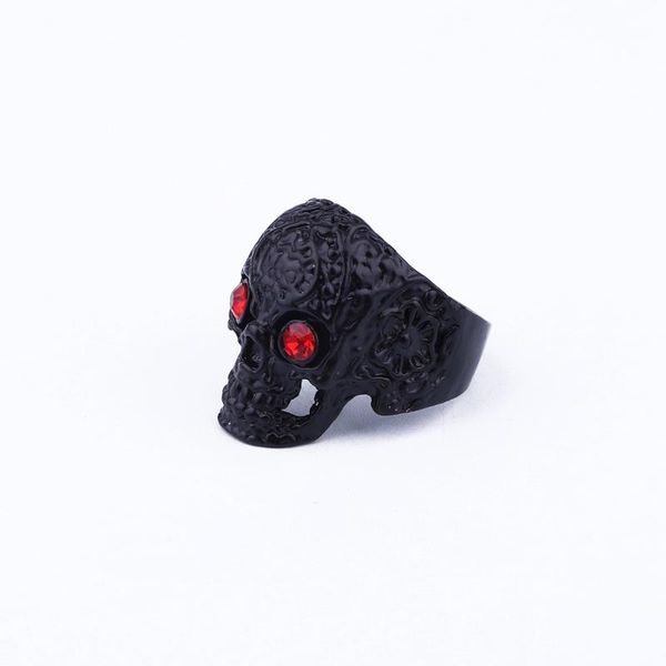 1pc men punk skeleton skull big size ring gothic vintage hollow black ghost with red eyes finger ring male party jewelry r175 wmtson, Bronze;silver
1pc men punk skeleton skull big size ring gothic vintage hollow black ghost with red eyes finger ring male party jewelry r175 wmtson, Bronze;silver