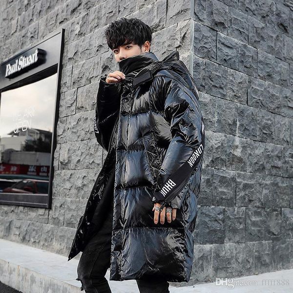 winter new down jacket men's mid-length fashion brand loose handsome fashion hooded coat men's thickened warm coat, Black
winter new down jacket men's mid-length fashion brand loose handsome fashion hooded coat men's thickened warm coat, Black