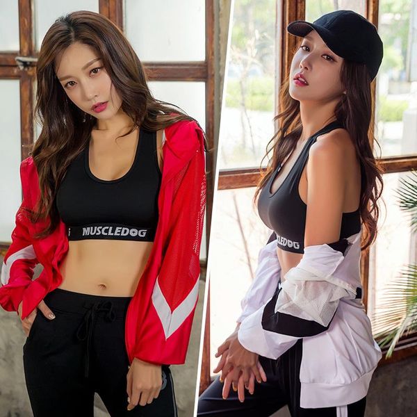women's spring and summer sports yoga clothes coat gym running casual gauze breathable quick-drying hooded coat female, Black;red
women's spring and summer sports yoga clothes coat gym running casual gauze breathable quick-drying hooded coat female, Black;red