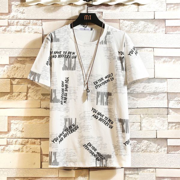 2021 new summer short sleeves harajuku korea fashion white t-shirt streetwear one piece hip hop punk men tees tshirt clothes ofe6, White;black
2021 new summer short sleeves harajuku korea fashion white t-shirt streetwear one piece hip hop punk men tees tshirt clothes ofe6, White;black