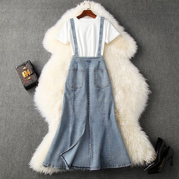 2020 летних женщин новый белый шею с коротким рукавом футболки денима раскол назад юбка младший набор t10780 футболка футболка owtx9, Gray 
2020 летних женщин новый белый шею с коротким рукавом футболки денима раскол назад юбка младший набор t10780 футболка футболка owtx9, Gray