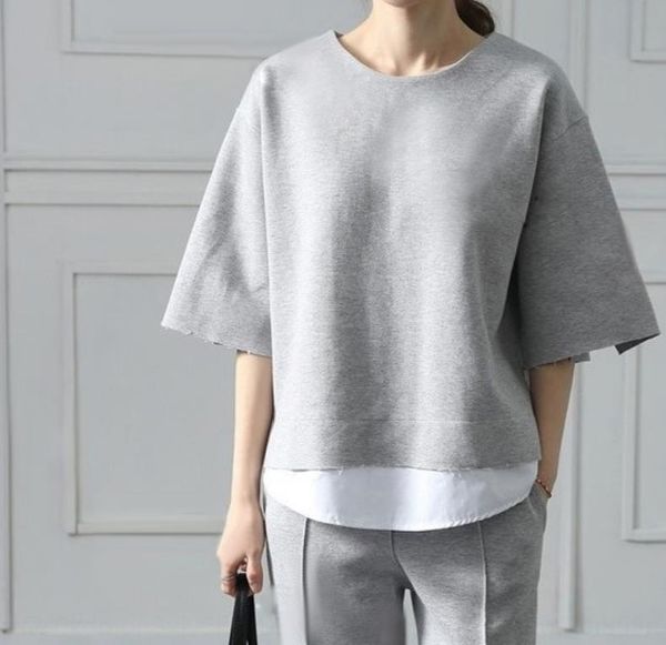 2g5k5 fashion kiqnl women's casual pants fake two-piece set split capri pants casual fashion suit 2020, Gray
2g5k5 fashion kiqnl women's casual pants fake two-piece set split capri pants casual fashion suit 2020, Gray