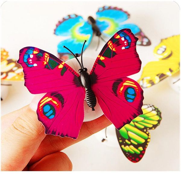 led 3d butterfly wall stickers night light lamp glowing wall decals stickers house decoration home party desk wa bbykdl
led 3d butterfly wall stickers night light lamp glowing wall decals stickers house decoration home party desk wa bbykdl