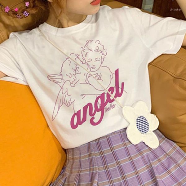 kawaii angel pink cute printed funny tshirt summer short sleeve clothing plus size harajuku funny o-neck tumblr women t-shirt1, White
kawaii angel pink cute printed funny tshirt summer short sleeve clothing plus size harajuku funny o-neck tumblr women t-shirt1, White