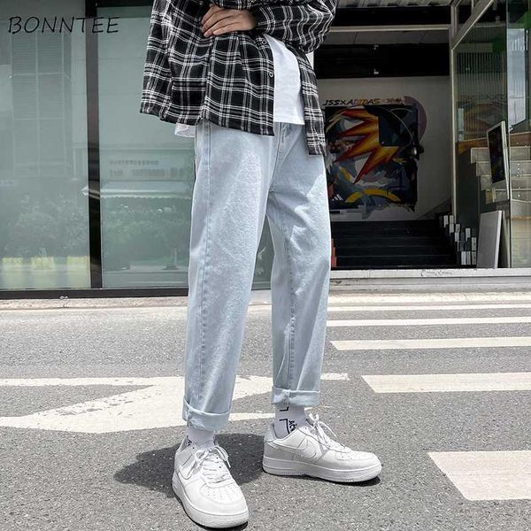 jeans men straight light blue solid simple large size 3xl denim all-match chic casual loose korean style cozy letter trousers kg-135
jeans men straight light blue solid simple large size 3xl denim all-match chic casual loose korean style cozy letter trousers kg-135
