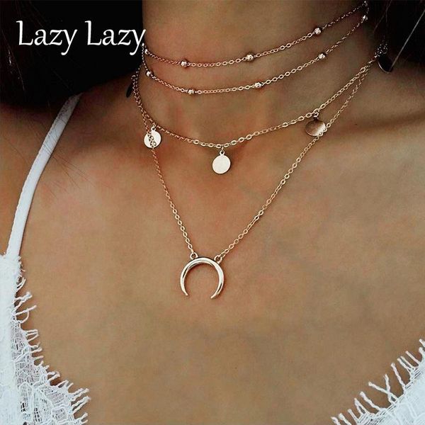 boho vintage star moon necklace set for women fashion gold necklace multilayer layers pendant long necklaces jewelry gift, Silver
boho vintage star moon necklace set for women fashion gold necklace multilayer layers pendant long necklaces jewelry gift, Silver