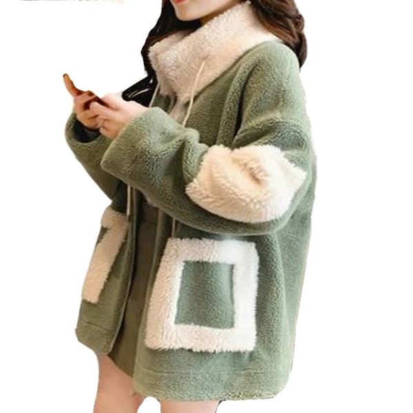 2021 winter version of the new plus velvet thick wild lamb wool women zipper coat mid-length casual comfortable warm ladies top, Black;brown
2021 winter version of the new plus velvet thick wild lamb wool women zipper coat mid-length casual comfortable warm ladies top, Black;brown