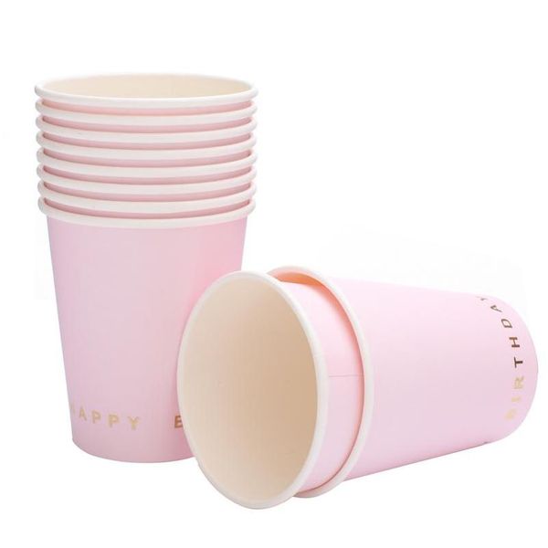 10pcs/set gold foil pink disposable tableware christmas new year party paper plates cups birthday party suppli sqcazp home_hot
10pcs/set gold foil pink disposable tableware christmas new year party paper plates cups birthday party suppli sqcazp home_hot