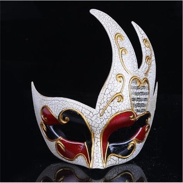 face halloween masquerade venice ball mask half show flame crack mask male female party decor accessories cosplay
face halloween masquerade venice ball mask half show flame crack mask male female party decor accessories cosplay
