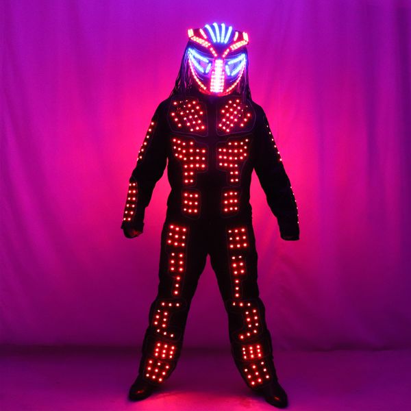 led costume clothes luminous glowing suits stage performance clothing led robot suit
led costume clothes luminous glowing suits stage performance clothing led robot suit