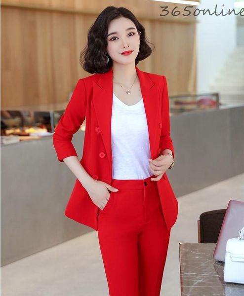 novelty red uniform designs business suits spring autumn formal professional office work wear pantsuits ladies blazers set1, White;black
novelty red uniform designs business suits spring autumn formal professional office work wear pantsuits ladies blazers set1, White;black