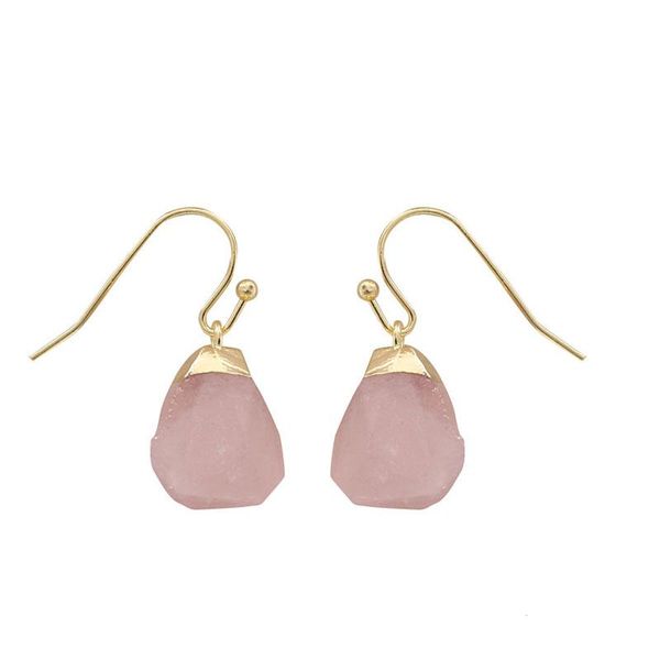 2022 new creative irregular different natural crystal stone gold plated dangle earring for women girl fashion party jewelry, Silver
2022 new creative irregular different natural crystal stone gold plated dangle earring for women girl fashion party jewelry, Silver