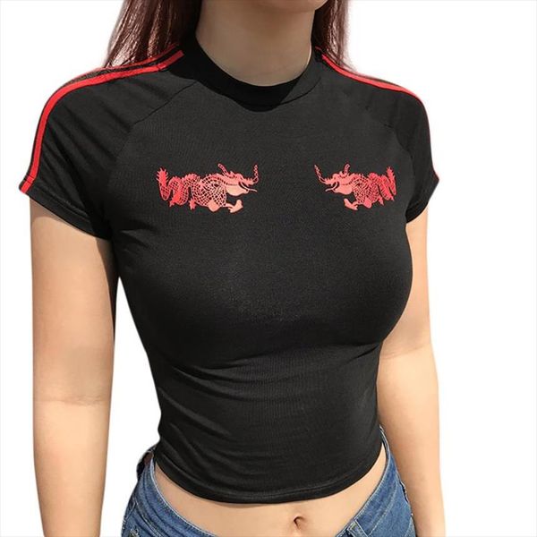 new fashion womens clothing womens shirt dragon print blusas short sleeve sheathy blouse mar26 drop shipping, White
new fashion womens clothing womens shirt dragon print blusas short sleeve sheathy blouse mar26 drop shipping, White